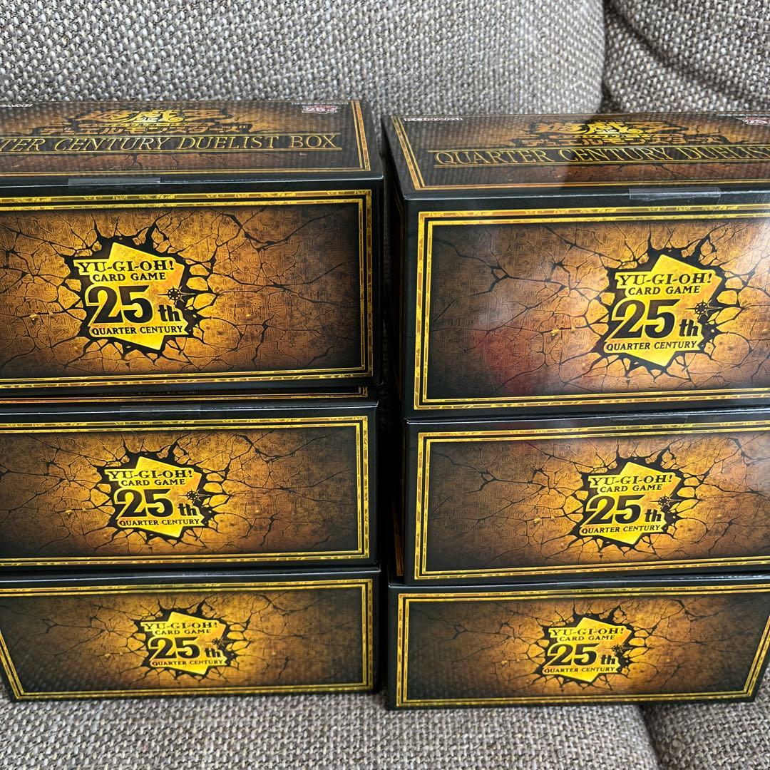 遊戯王 QUARTER CENTURY DUELIST BOX 6BOX