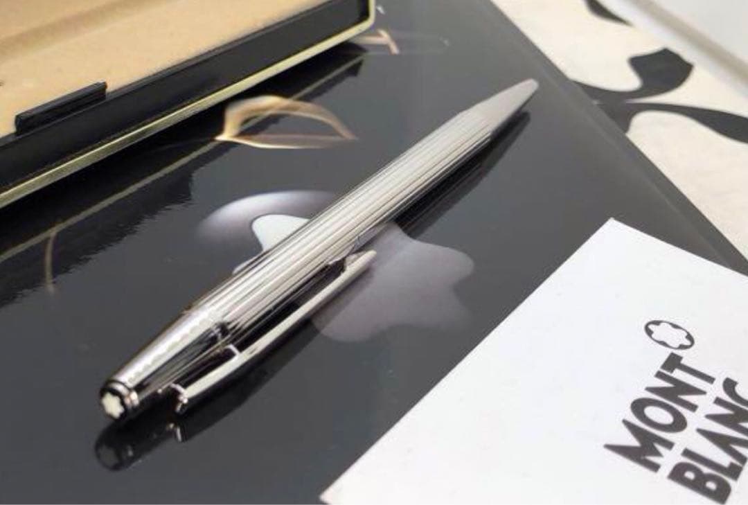 モンブラン　★金運とステイタスの証最高峰稀少なノブレス★プラチナ張りNo1957