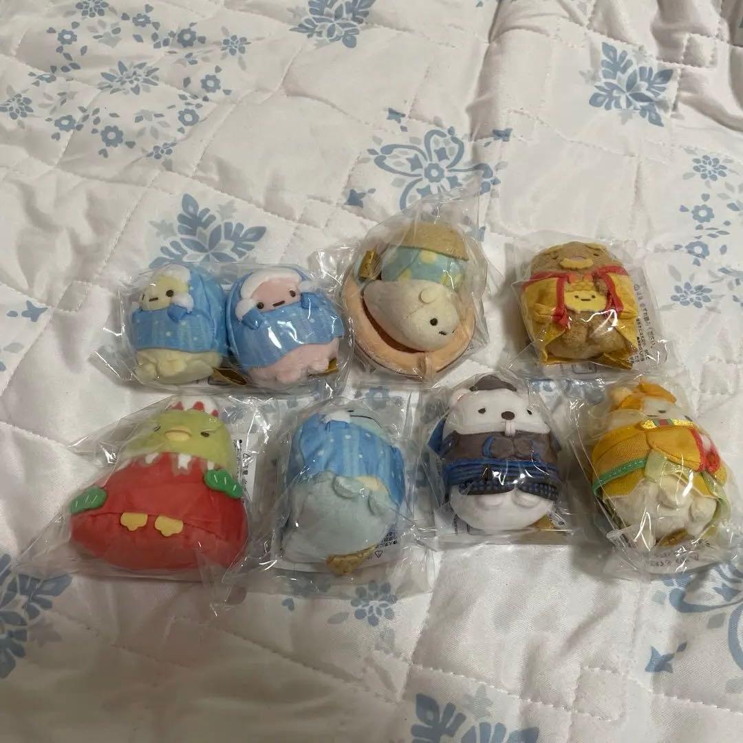 京都美のるつぼ展すみっコぐらしてのりぬいぐるみ8個セット