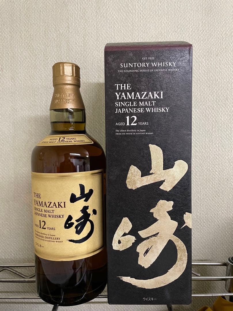 サントリー　山崎 12年 カートン付き