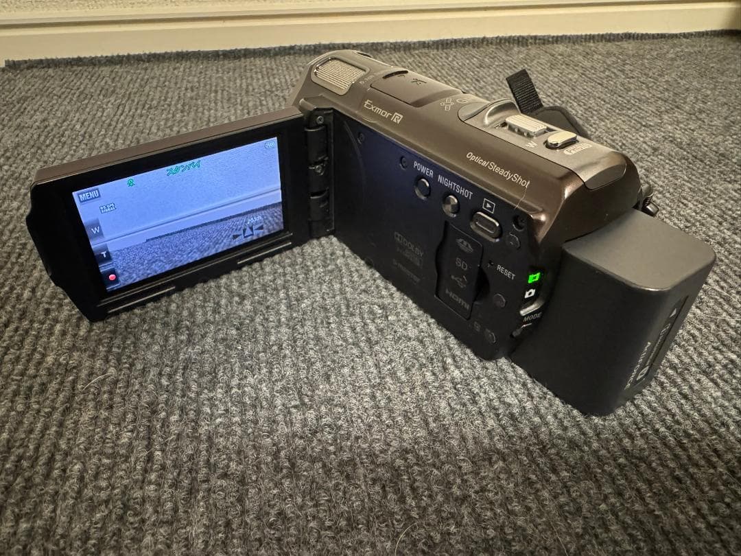 【動作確認】デジタルビデオカメラ SONY HDR-CX560V