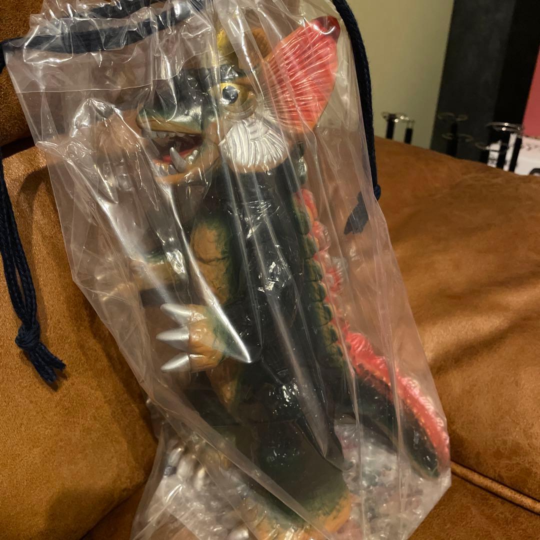 マルサン　パチ怪獣　ドラギラス ソフビ