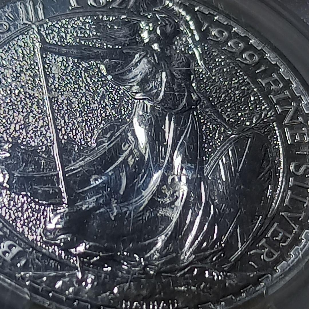 銀貨 2016年 ブリタニア 2ポンド PCGS MS69 最高位