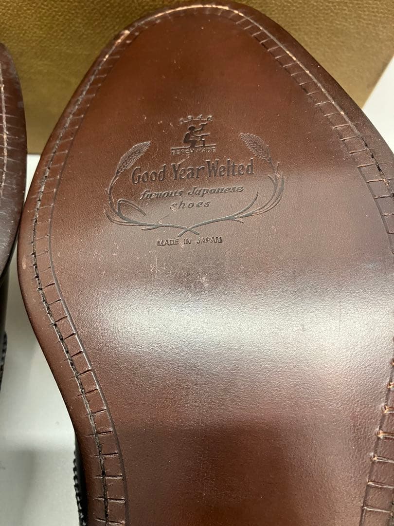 SCOTCH GRAIN スコッチグレイン 2828 ブラック　紳士靴 26.5