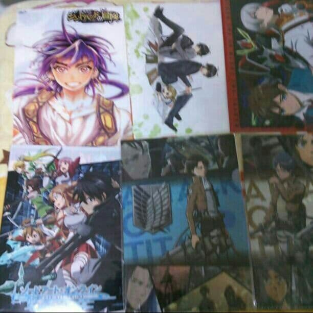 アニメ色々クリアファイル