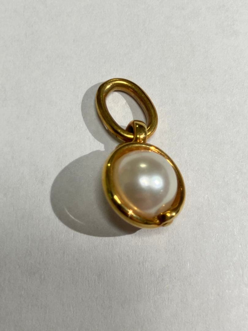 ポメラート パール K18 ペンダントトップ