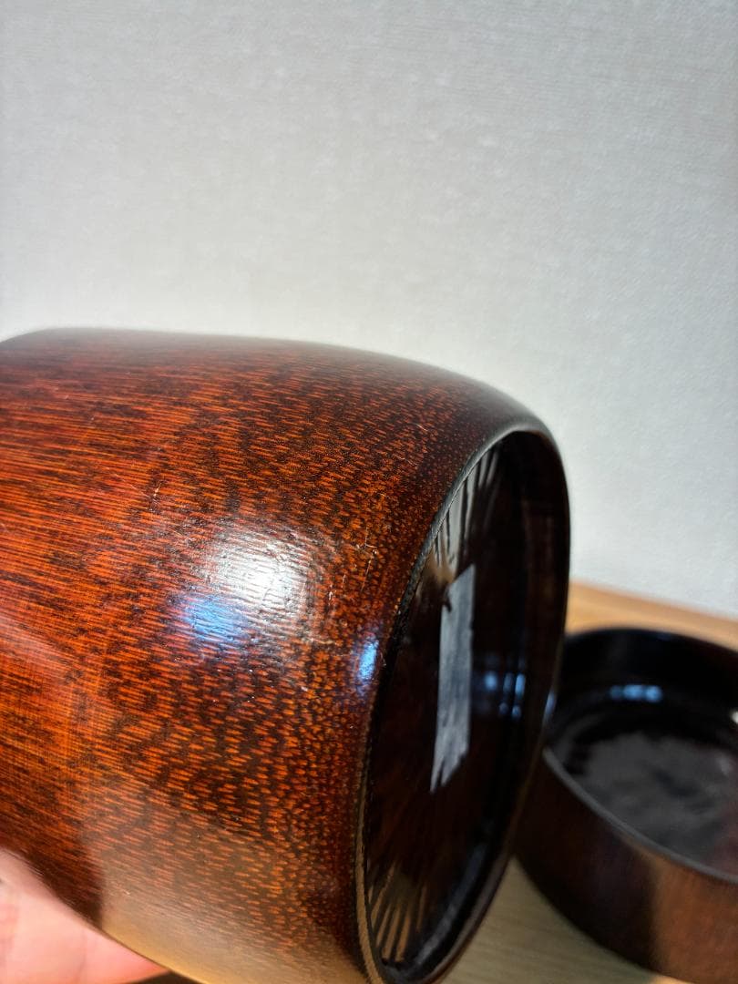 048 棗 茶道具/竹材/内縁