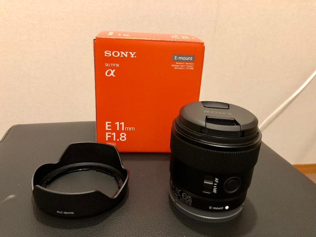 レンズ(単焦点) SONY E 11mm F1.8 [SEL11F18]