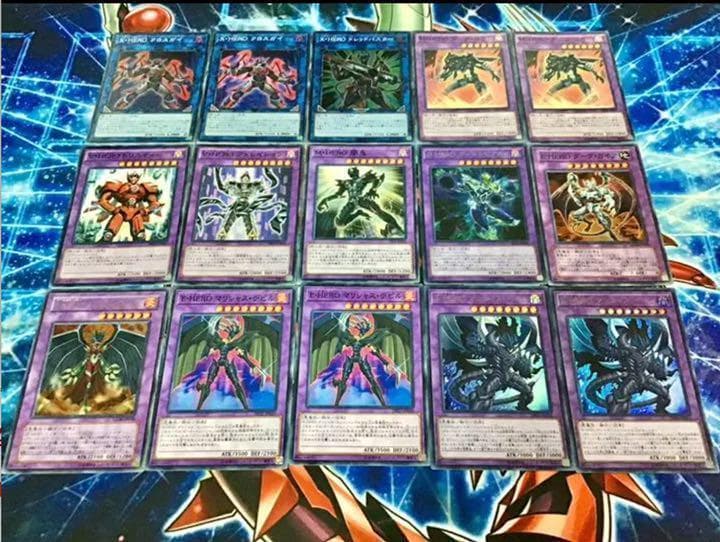 本格構築 【E-HERO】デッキ EX15枚&スリーブ おまけ