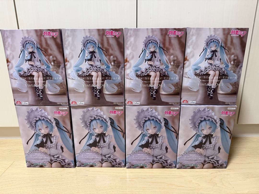 初音ミク ぬーどるストッパーフィギュア ヴィンテージドール 8個