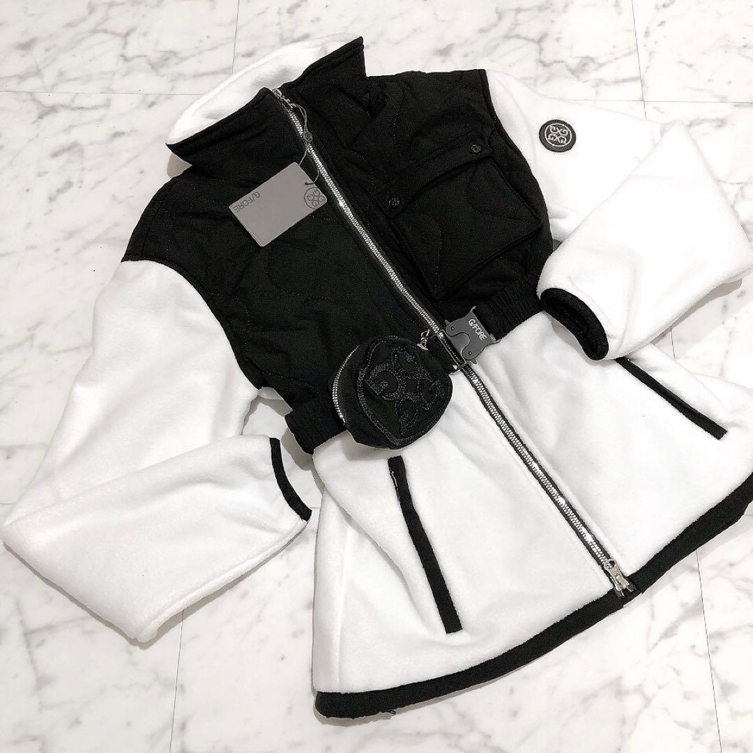 新品未使用 ゴルフ G/FORE ジーフォア レディース ジャケット ボア 長袖