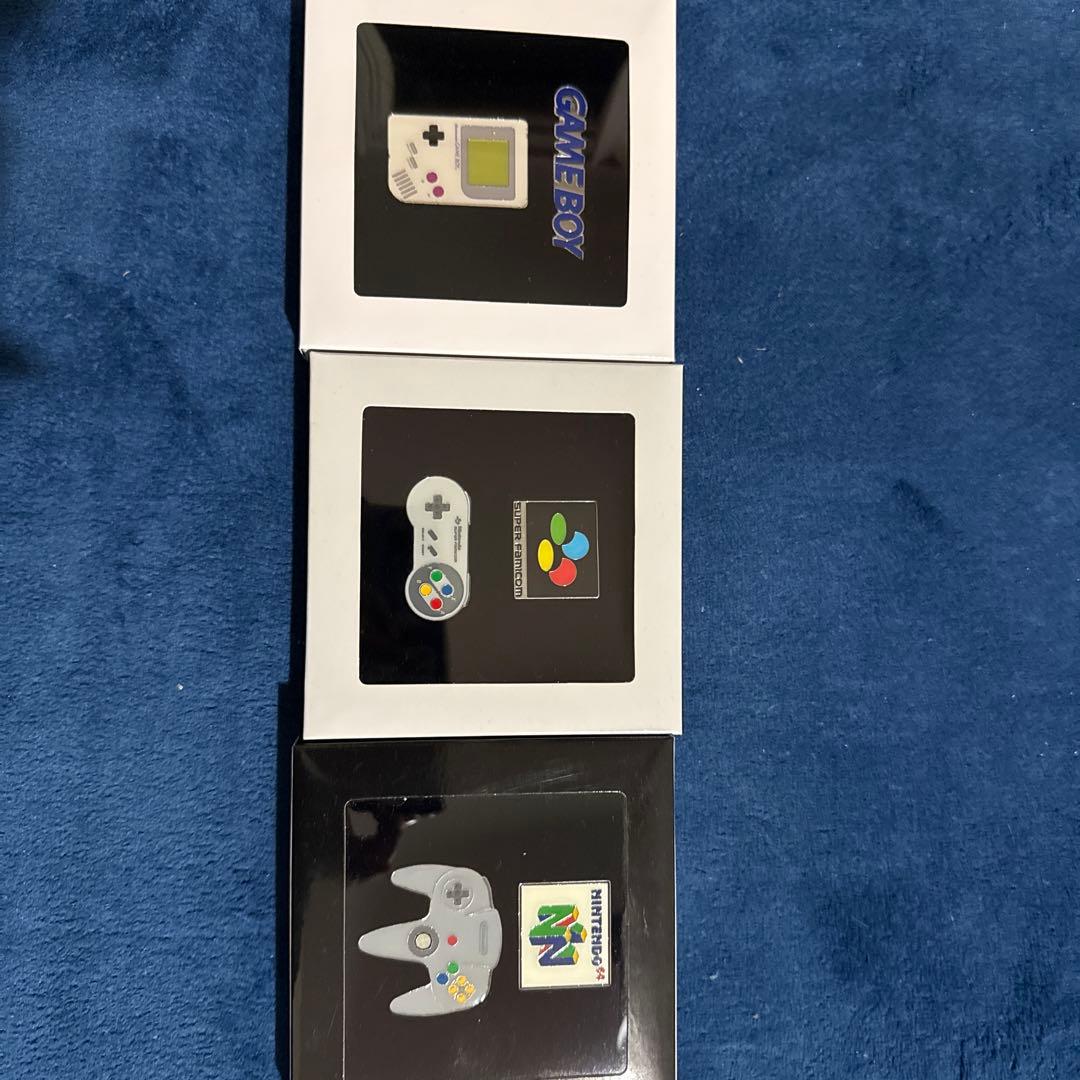 ゲーム機 ピンバッジセット3個セット