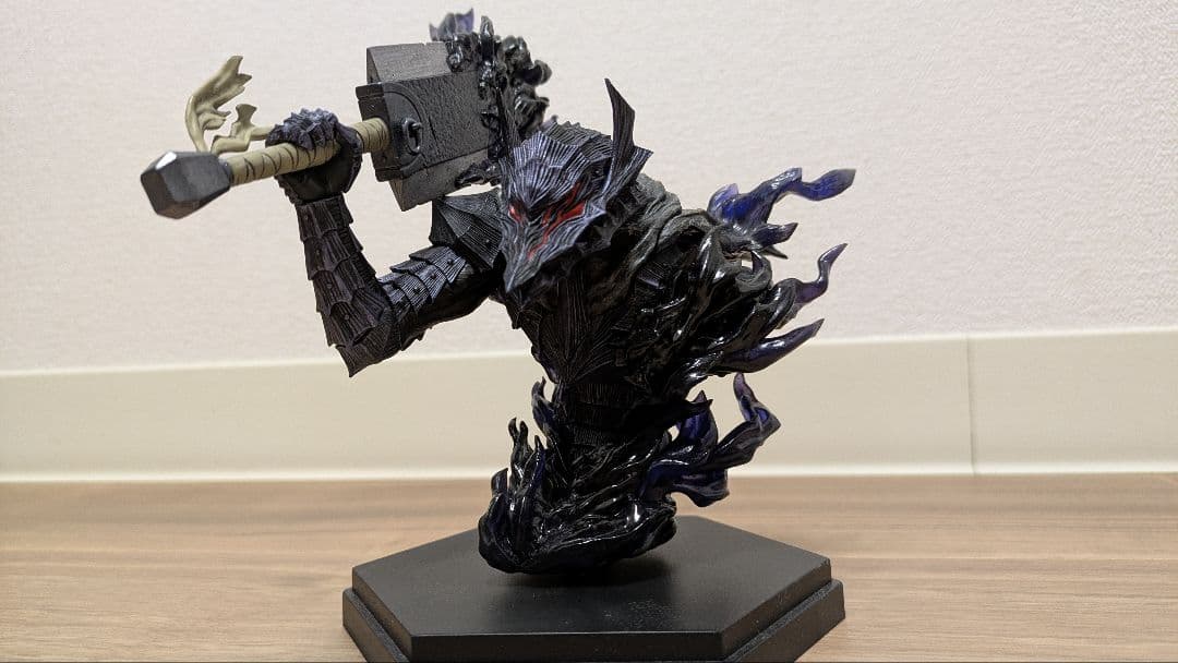 ベルセルク 42巻 ガッツ 狂戦士の甲冑 胸像フィギュア胸像フィギュア