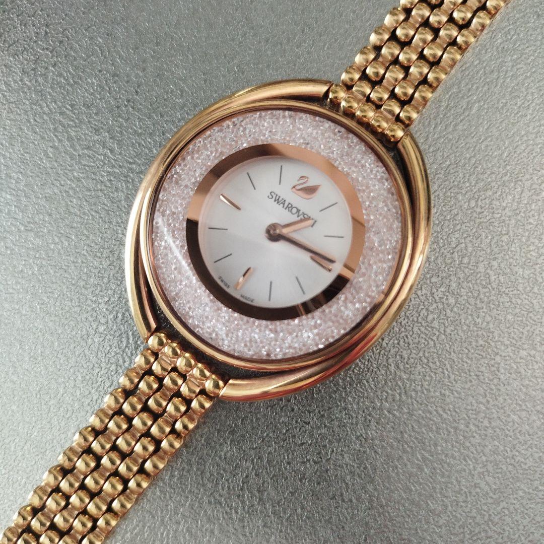 SWAROVSKIスワロフスキー腕時計CRYSTALLINE OVAL ウォッチ