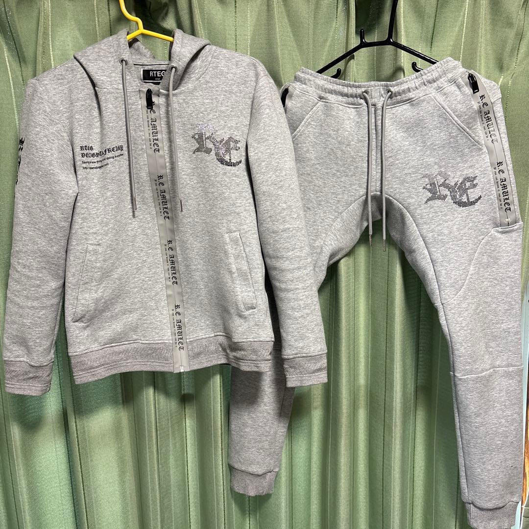 アダムスジャグラー 即完売モデル 大人気セットアップ グレー S