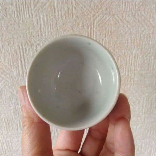 古伊万里染付丸文猪口江戸時代蕎麦猪口