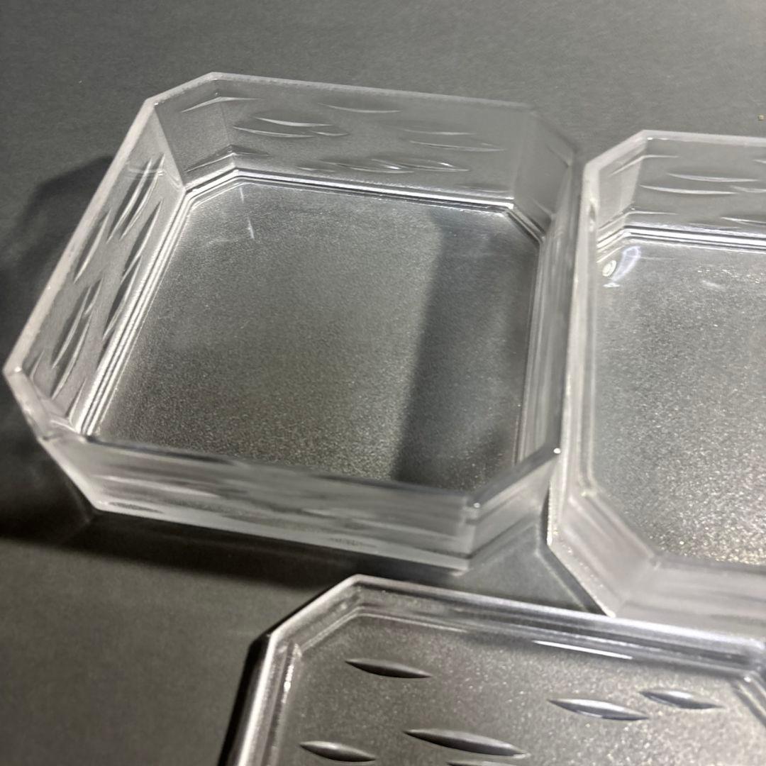 江戸切子　義山　縁高