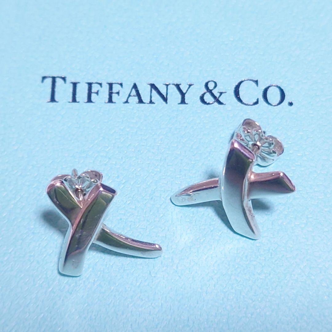 未使用に近い ティファニー ピアス グラフィティキス 両耳 パロマピカソ 925