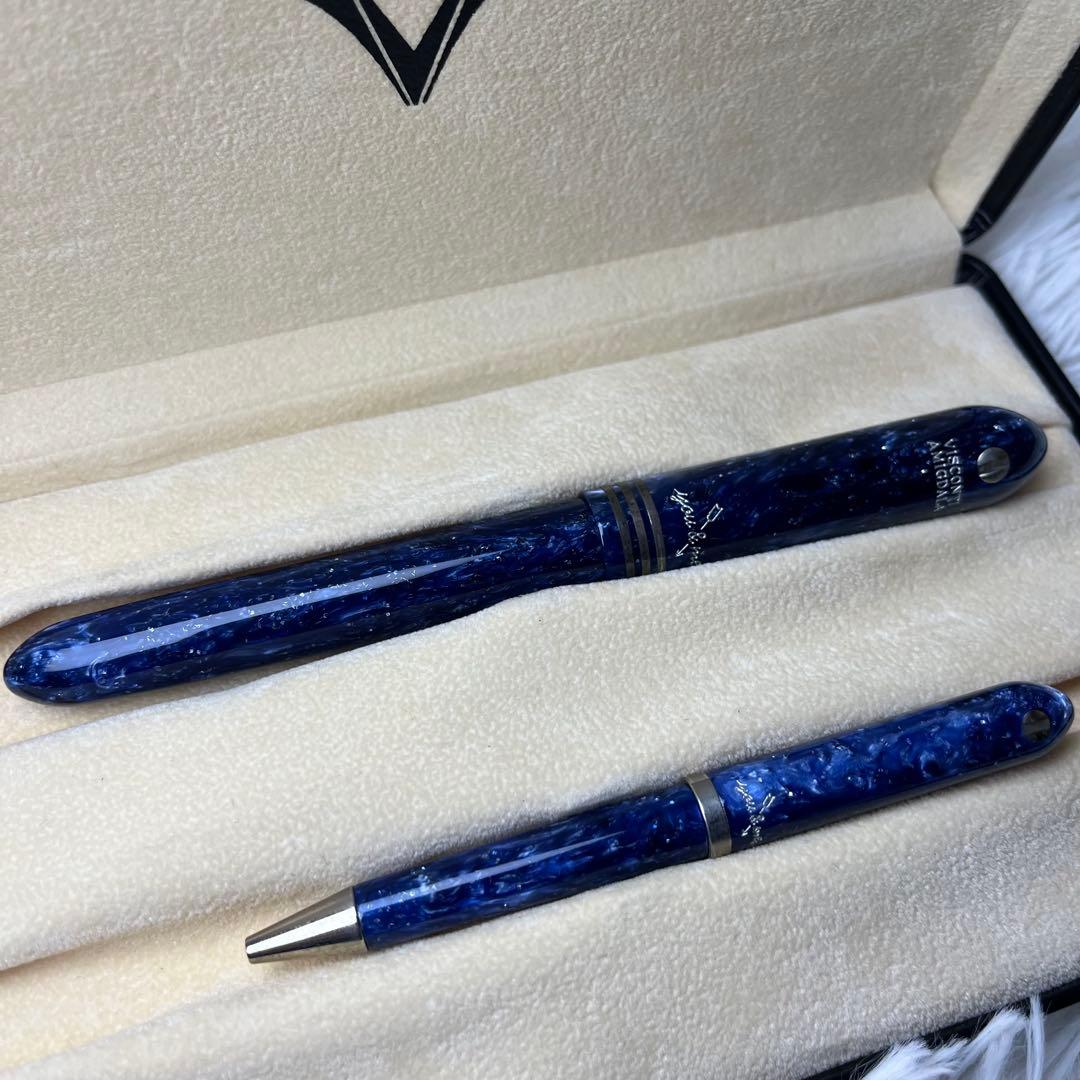 世界500本限定✨VISCONTI 万年筆とボールペン セット you&me
