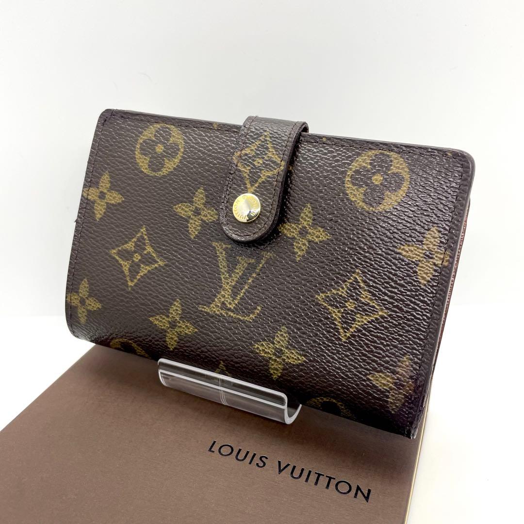 ルイヴィトン モノグラム 新型モデル ポルトモネヴィエノワ がま口財布