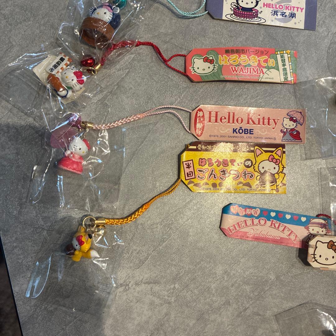 【売り切りレア】ハローキティ 限定 ご当地ストラップ 13個 セット