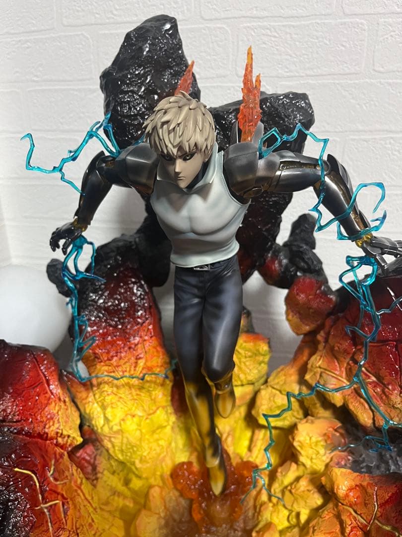 ワンパンマン 鬼サイボーグ ガレージキット ガレキ スタチュー④