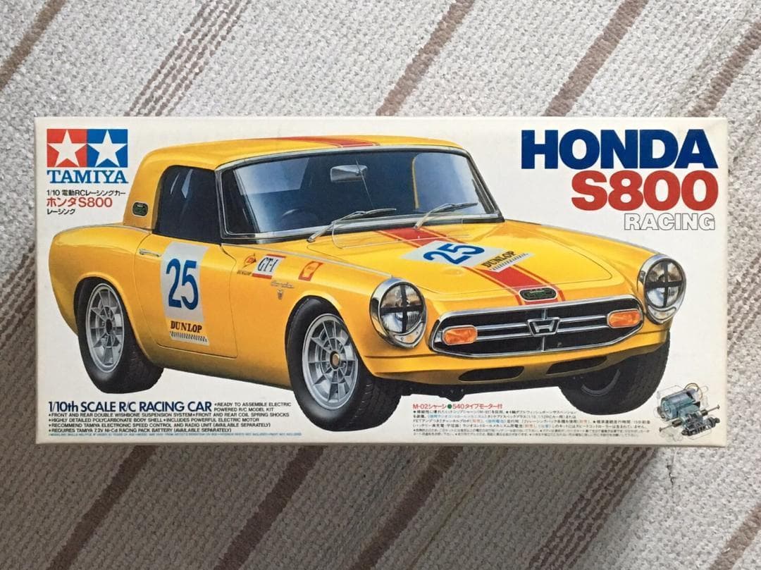 ヴィンテージ 絶版 タミヤ RC 1/10 ホンダ S800 レーシング M02