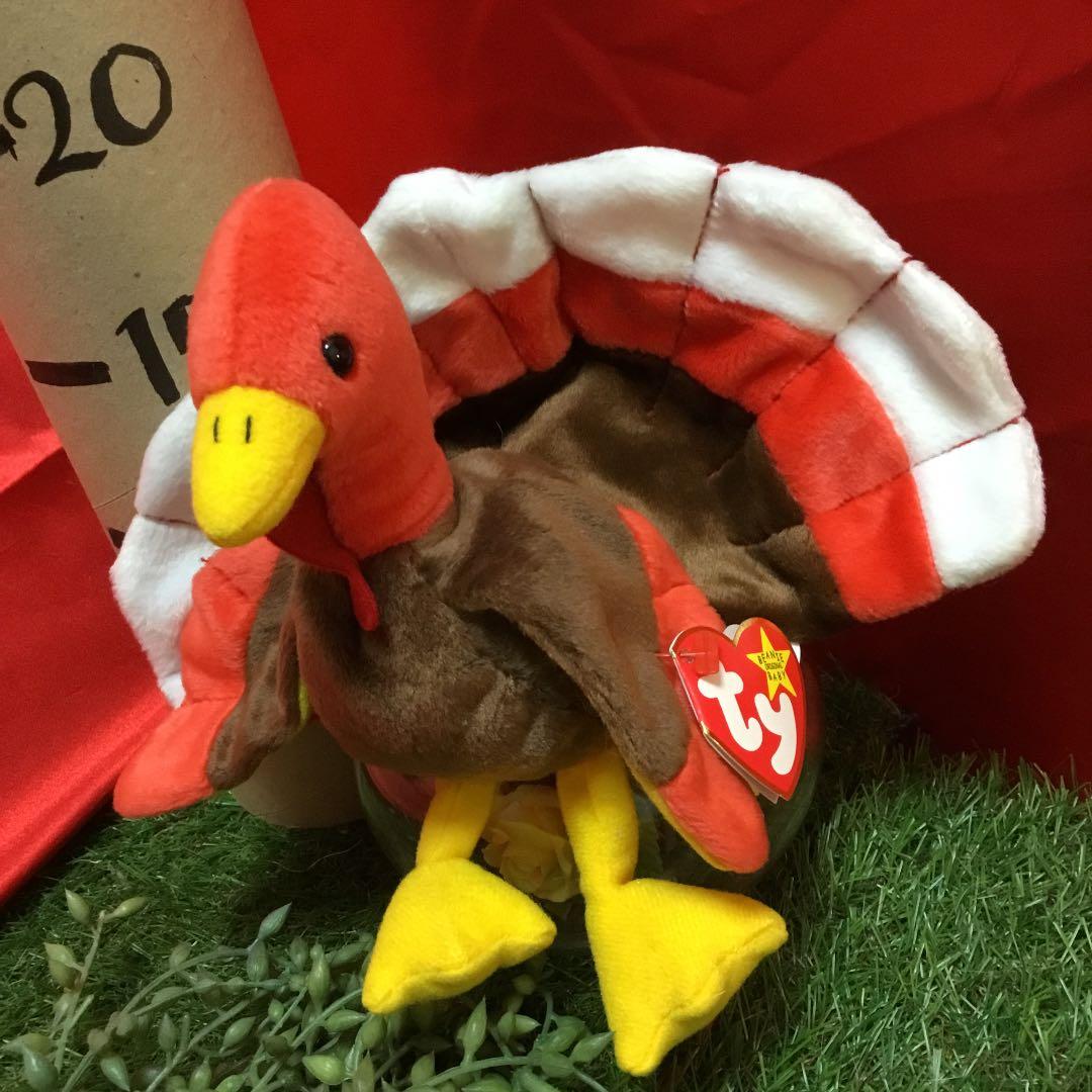 11月27日誕生日⚫️七面鳥のゴブル⚫️Ty ビーニーズ Beanie Baby