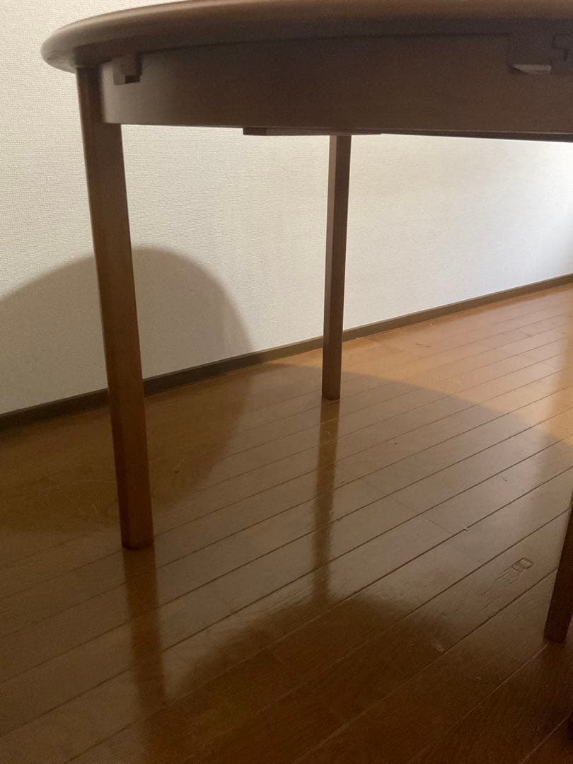 【 F.K 】ラウンド エクステンションダイニングテーブル