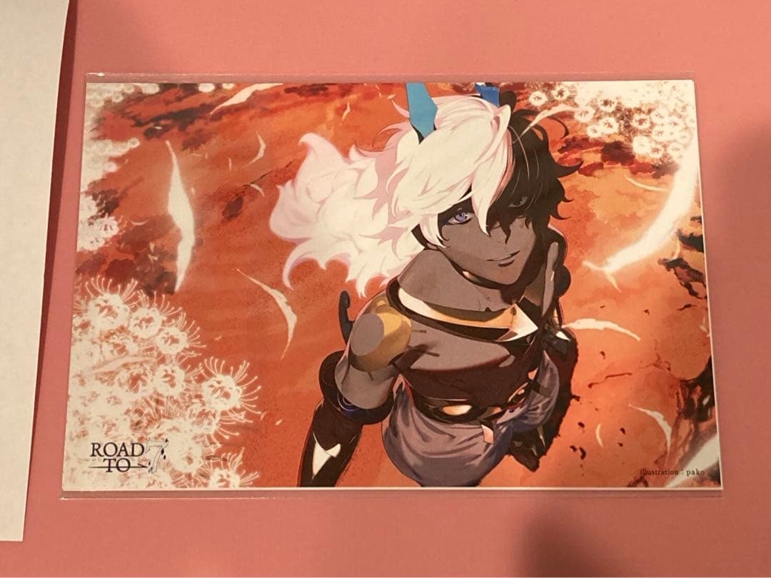 FGO メモリアルポストカード　アルジュナ カルナ