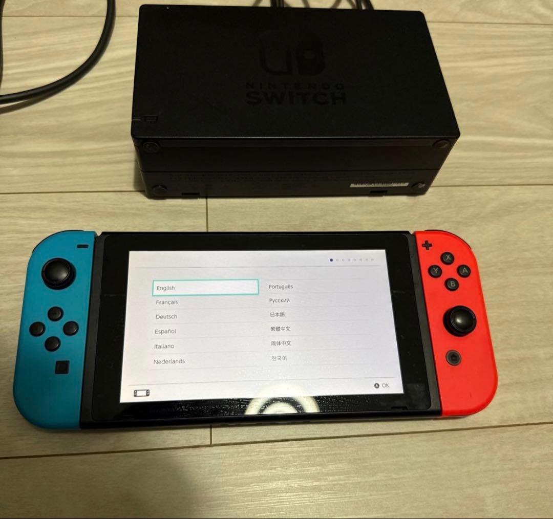 Nintendo Switch 本体 付属品あり動作確認済み