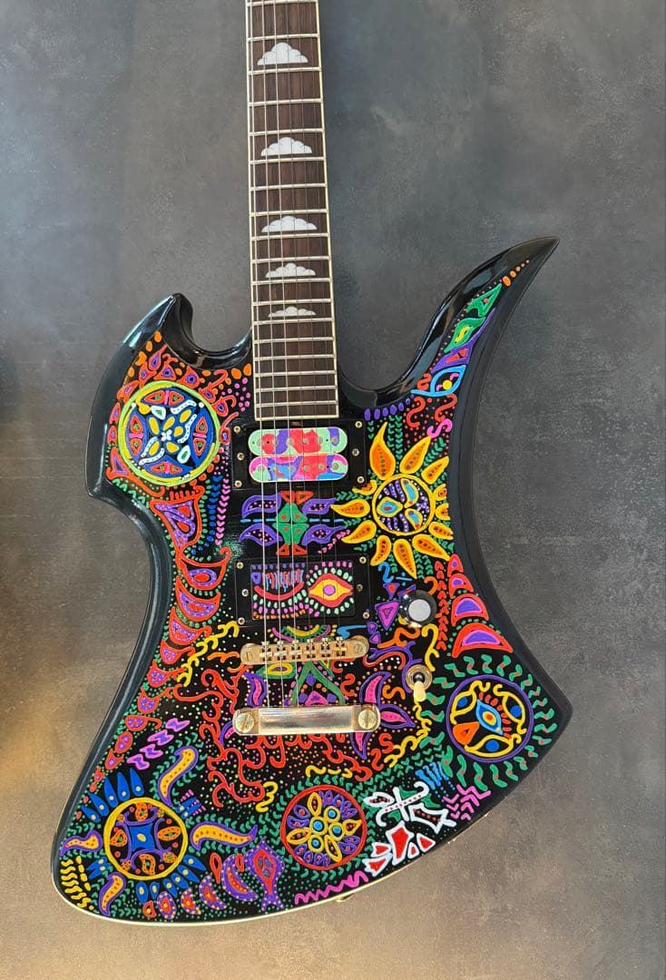 hide ヒデ　サイケペイント　モッキンバード　K.Garage ベース