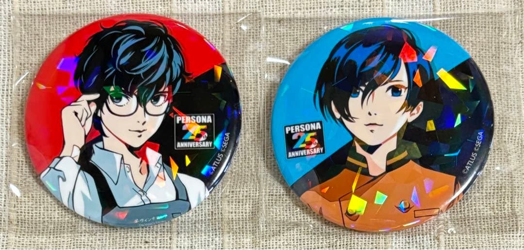 【貴重品】ペルソナ 25周年記念 缶バッジ さくらタウン
