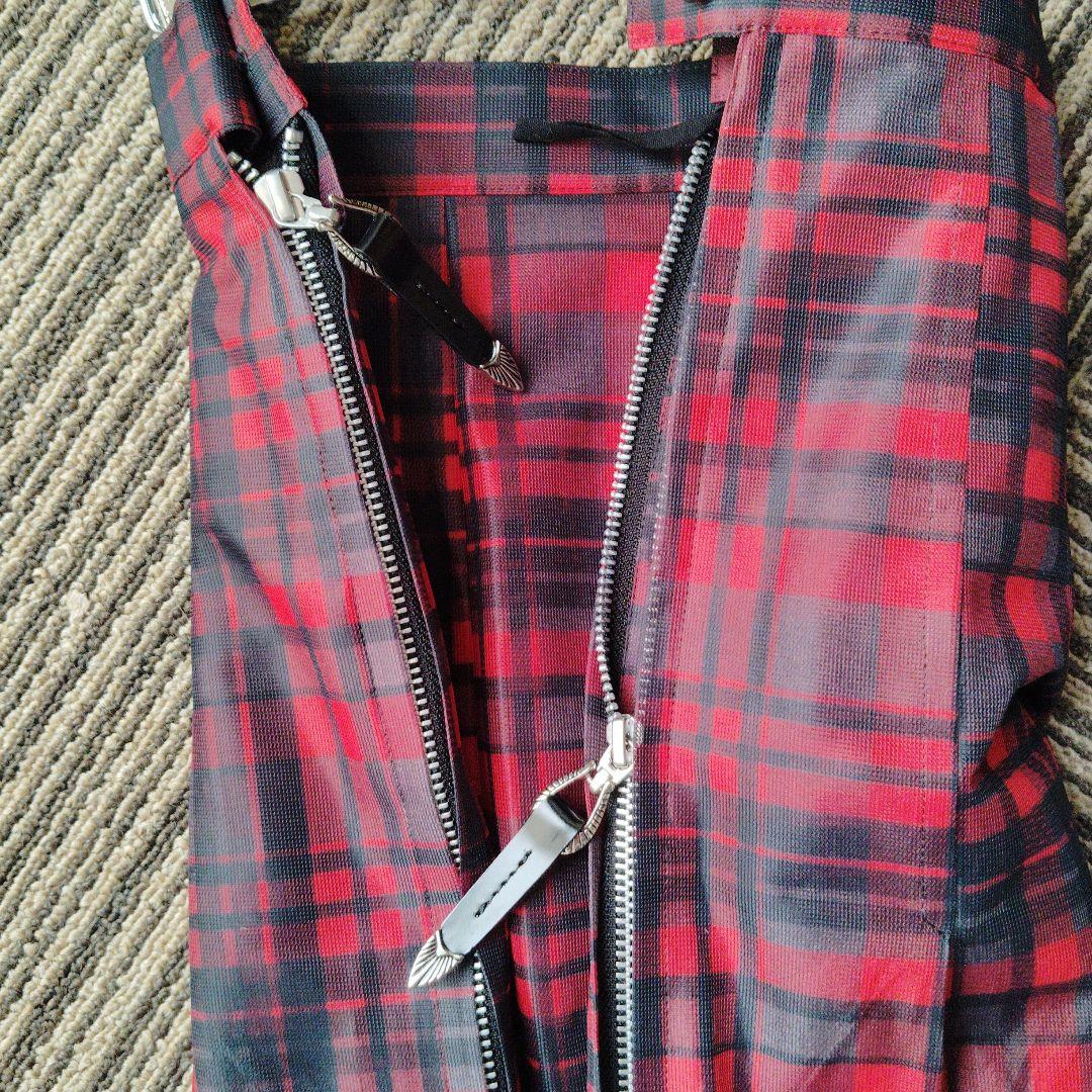 TOGA PULLA2024SSシアーチェックスカート