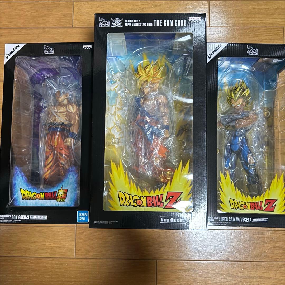 smsp孫悟空・ベジータ・悟空身勝手の極意　3点　海外正規マンガディメンションズ