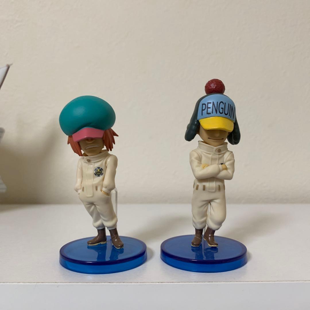 ワンピースフィギュア　ワーコレ　ペンギン　シャチ