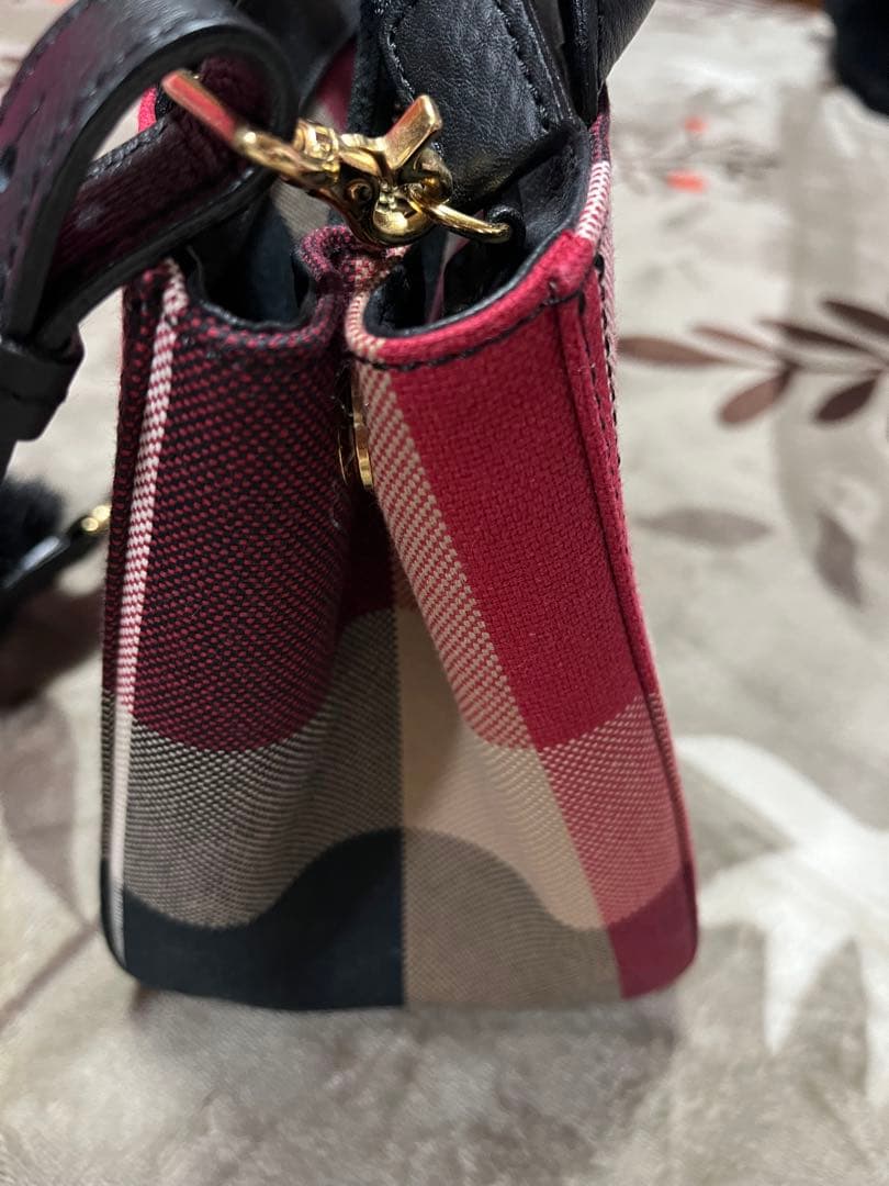 ブルーレーベルクレストブリッジショルダーバッグ