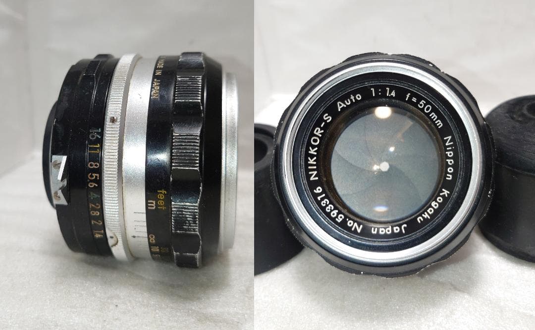 ★人気初期型！極上★NIKON NIKKOR-S 50mm F1.4 自力AI改
