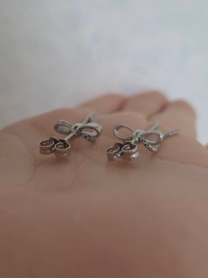 【新品同様】限定品・スタージュエリーSV925 INFINITY BOW