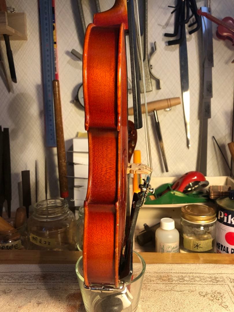 【駒&魂柱調整済】Suzuki分数バイオリンNo220 1/10 1988