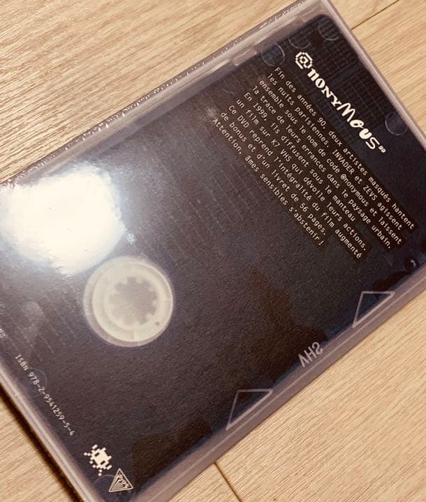 SPACE INVADER インベーダー DVD アート サイン 現代美術