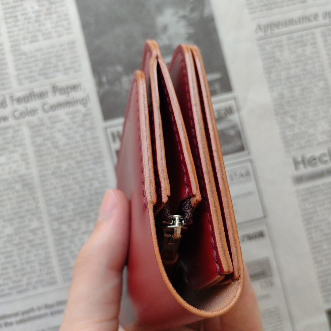 やや訳あり　総コードバン　ショートトラッカー　ウォレット