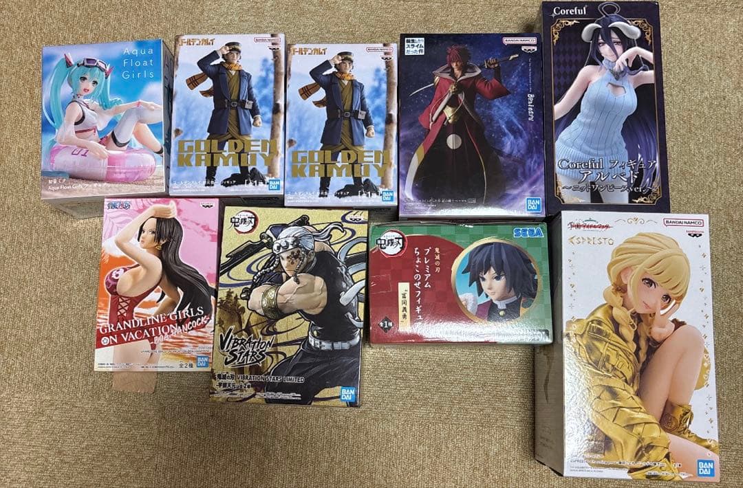 フィギュア　プライズ品　まとめ売り