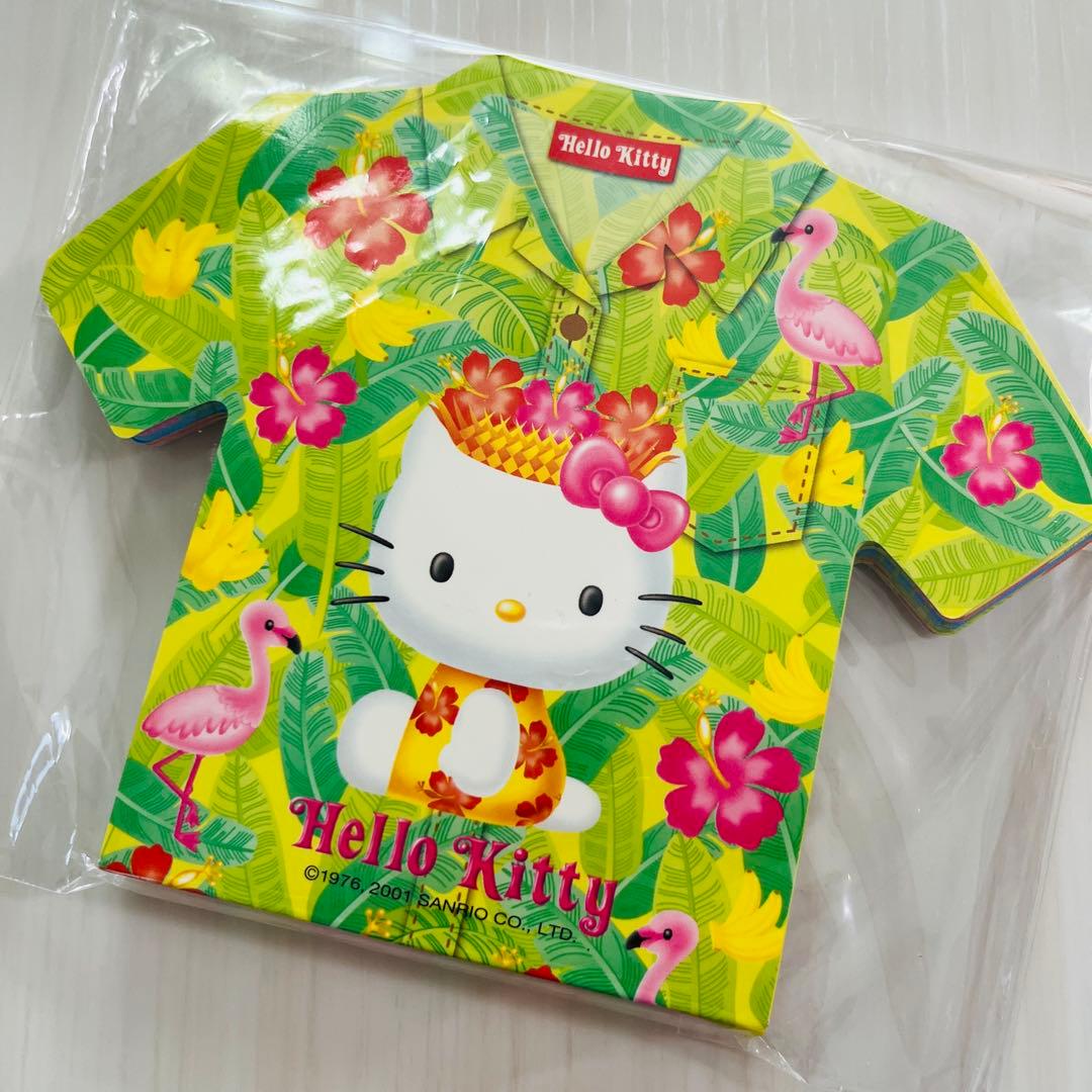 サンリオ ハローキティTシャツ型メモ帳 2001年 希少④