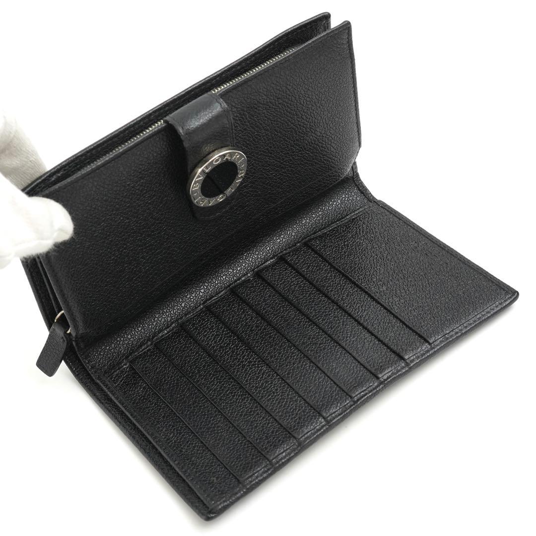 ✨未使用に近い✨　BVLGARI 長財布　ロゴマニア　クラシコ　コローレ　黒色