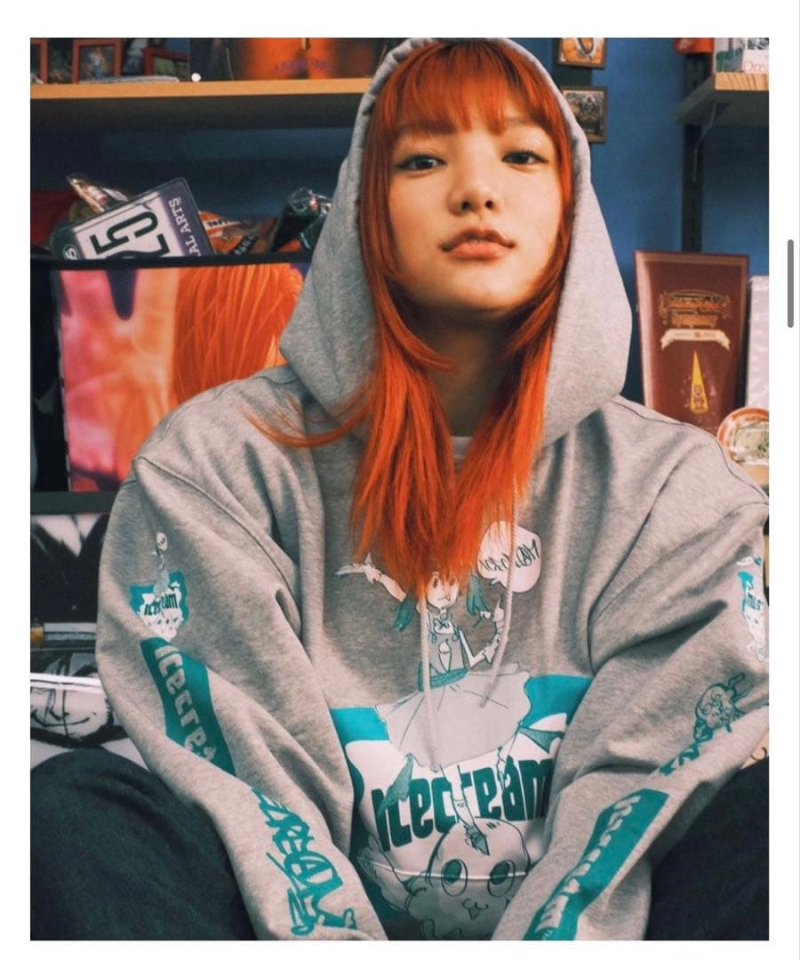 ⭐*7様 ICECREAM × jun inagawa コラボパーカー