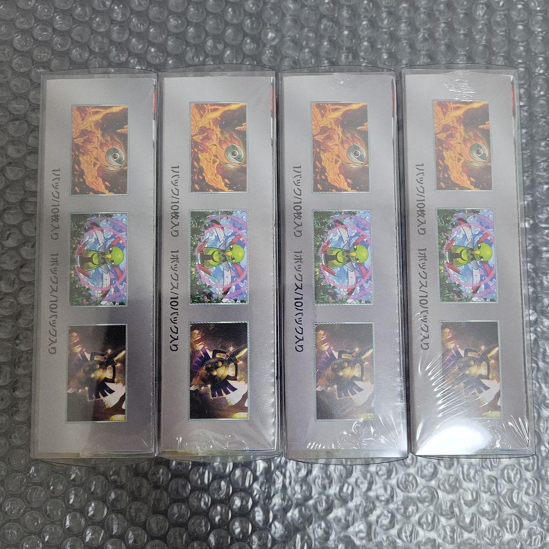 ポケモンカード テラスタルフェスEX 新品未開封BOXシュリンク付　4個セット