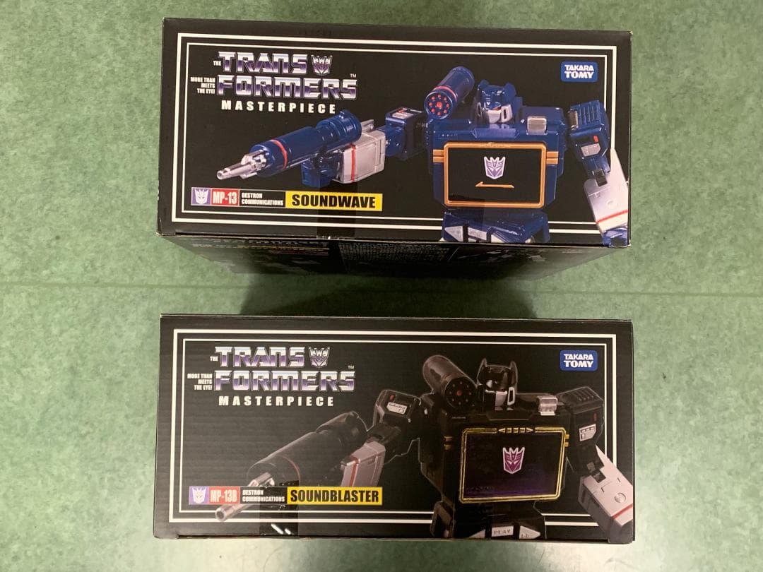 トランスフォーマー MP-13 サウンドウェーブ ＆ 13Bサウンドブラスター