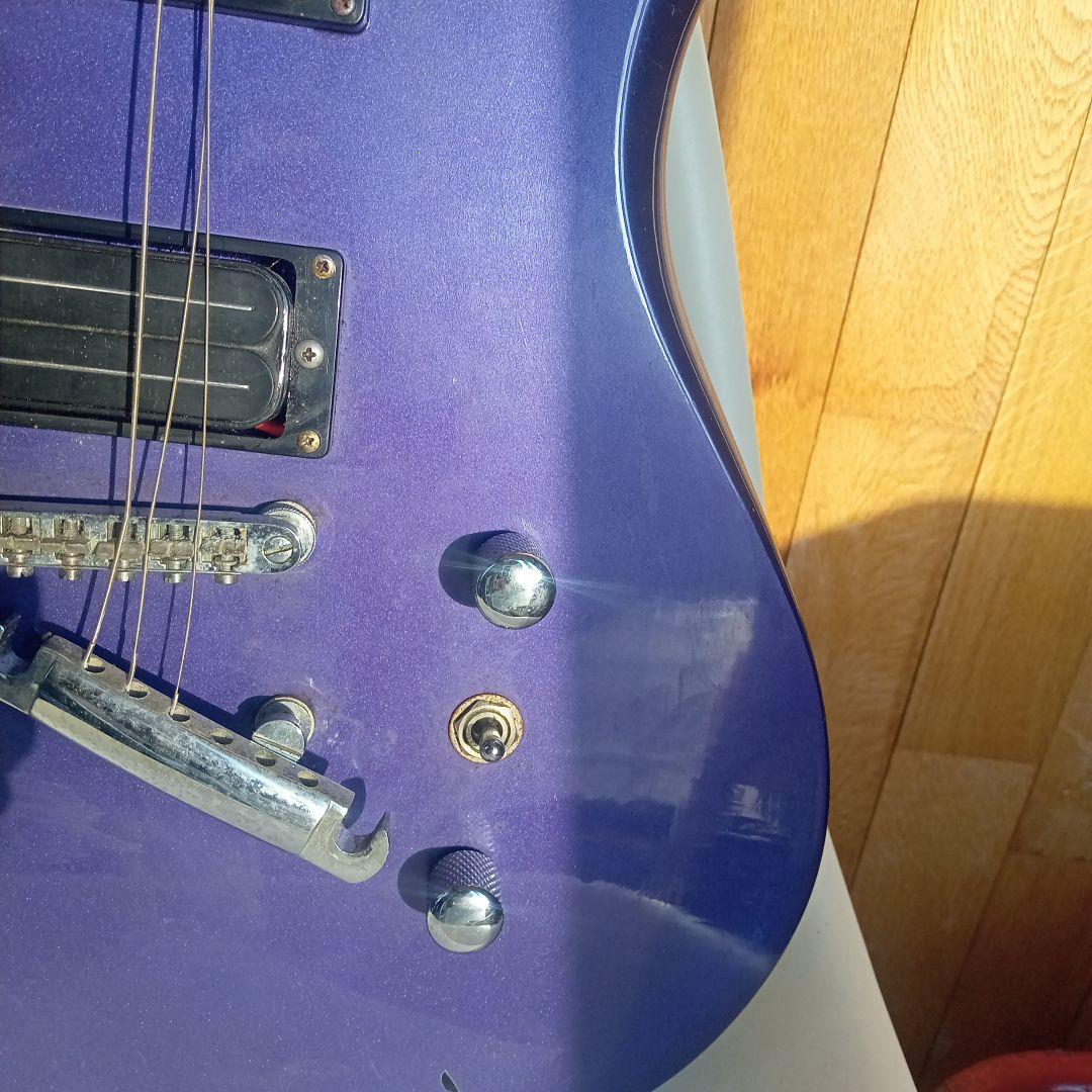 BCrich イーグル580ギター パープル