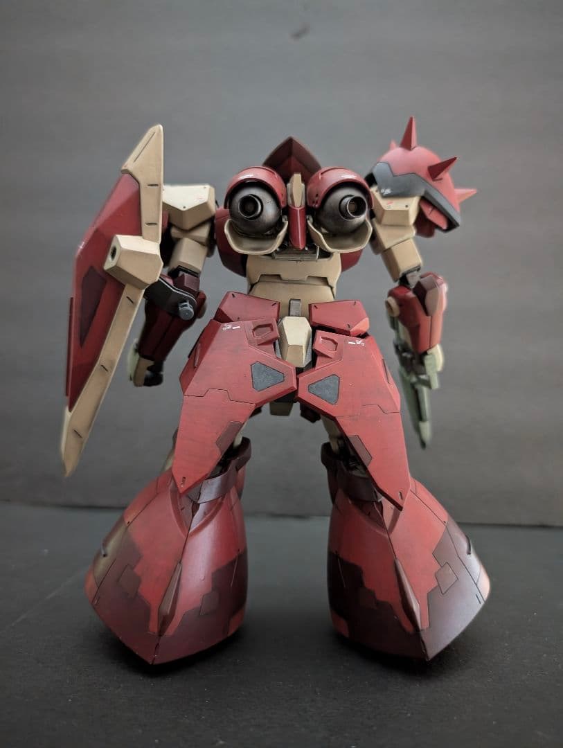 HG メッサーF02型 全塗装 改修 完成品 閃光のハサウェイ ガンプラ